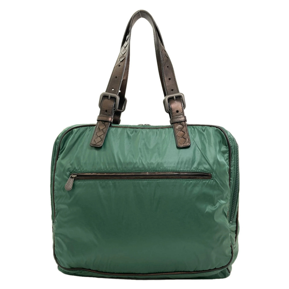 Bottega Veneta simple design handbag, nylon material, women's.